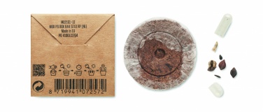 Logo trade business gift photo of: Mix flowerseeds disc