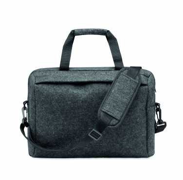 Logotrade promotional items photo of: 15 inch RPET felt laptop bag