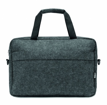 Logotrade business gift image of: 15 inch RPET felt laptop bag