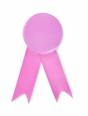 Logo trade promotional merchandise image of: Ribbon style badge pin