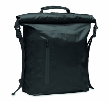 Logo trade promotional gifts image of: RPET waterproof rolltop bag