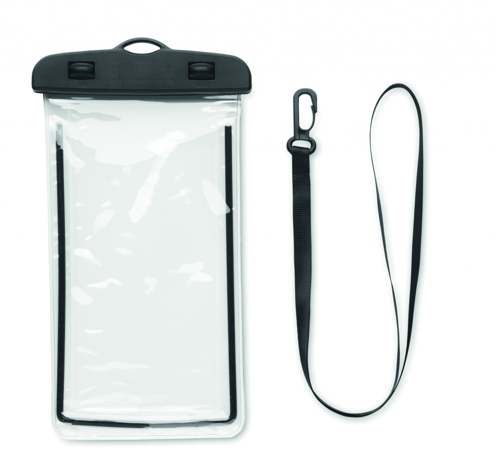 Logo trade promotional products image of: Waterproof smartphone pouch