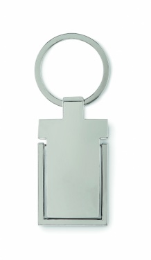 Logo trade advertising products image of: Metal key ring phone stand Seinajoki