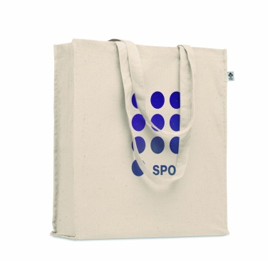 Logo trade promotional giveaways picture of: Organic cotton shopping bag