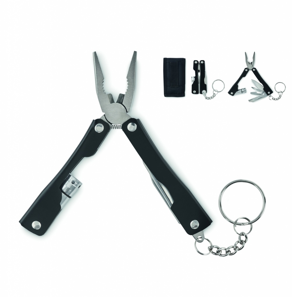 Logo trade promotional items picture of: Foldable multi-tool knife