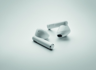 Logo trade advertising products picture of: TWS earbuds with charging base