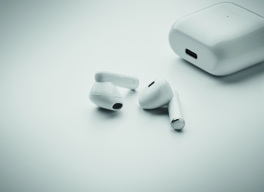 Logotrade promotional item picture of: TWS earbuds with charging base