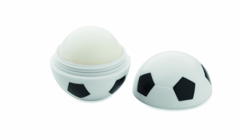 Logotrade promotional product picture of: Lip balm in football shape