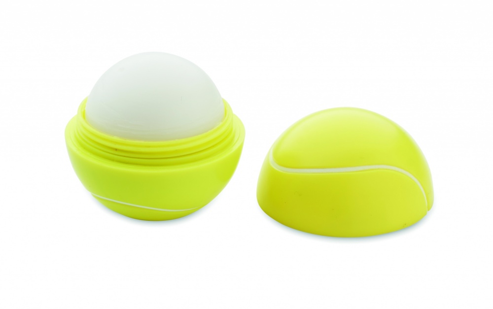 Logo trade promotional products picture of: Lip balm in tennis ball shape