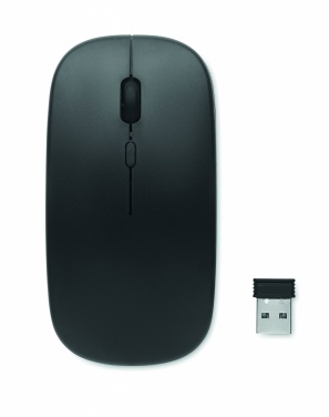 Logo trade business gifts image of: Rechargeable wireless mouse