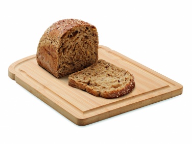 Logo trade promotional merchandise image of: Bamboo bread cutting board