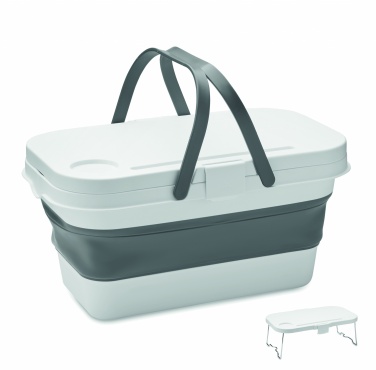 Logo trade advertising products image of: Collapsible picnic basket