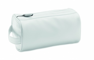 Logotrade promotional giveaway picture of: Soft PU cosmetic bag and zipper