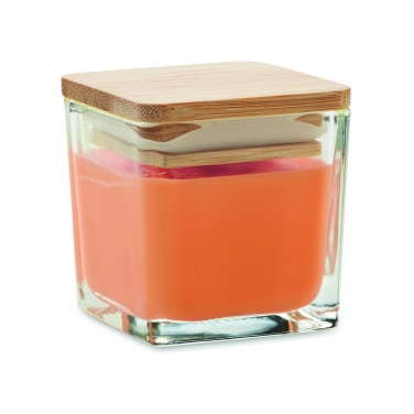 Logotrade promotional giveaway picture of: Squared fragranced candle 50gr