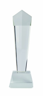 Logo trade advertising products image of: Crystal award in a gift box