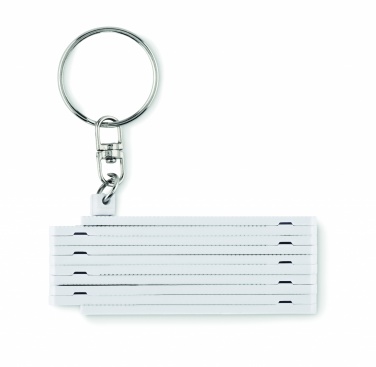 Logotrade promotional merchandise image of: Carpenters ruler key ring 50cm Kotka