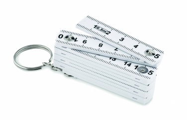 Logotrade business gift image of: Carpenters ruler key ring 50cm Kotka