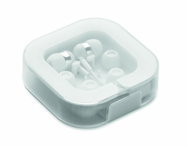 Logotrade corporate gift image of: Ear phones with silicone covers