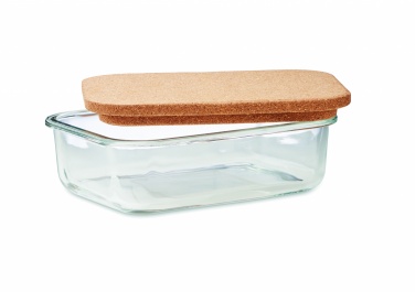 Logotrade corporate gifts photo of: Glass lunch box with cork lid