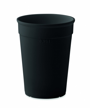 Logo trade advertising products picture of: Recycled PP cup capacity 250 ml