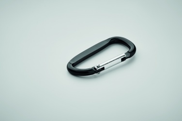 Logotrade advertising product image of: Carabiner clip in aluminium.