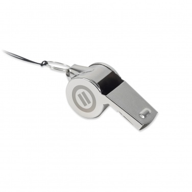 Logotrade promotional item image of: Metal whistle