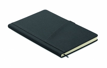 Logotrade promotional gift picture of: A5 notebook PU front pocket