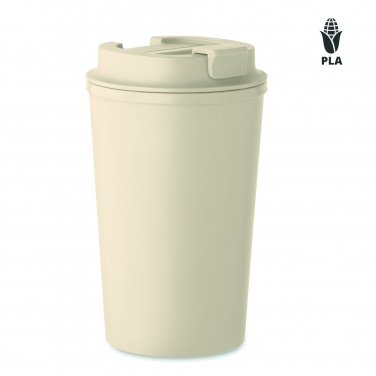 Logo trade promotional giveaways image of: PLA double wall tumbler 350ml