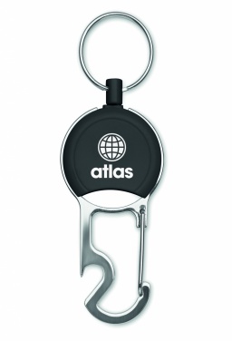 Logo trade corporate gifts image of: Retractable badge holder set