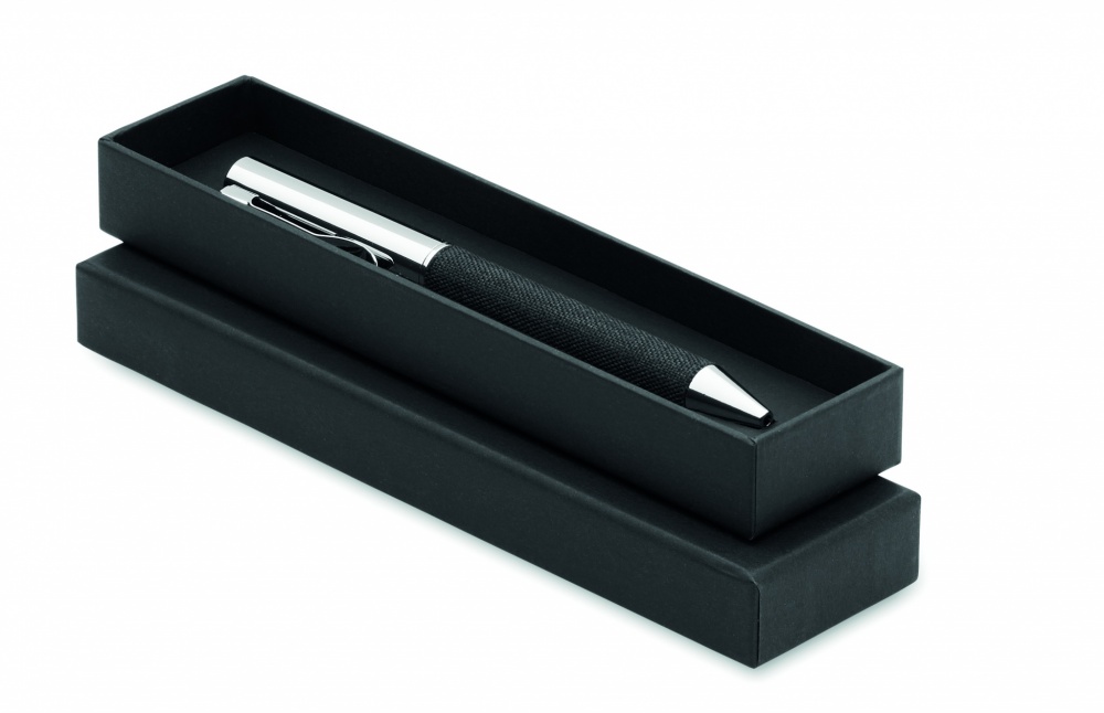 Logo trade promotional merchandise picture of: Metal twist ball pen in box