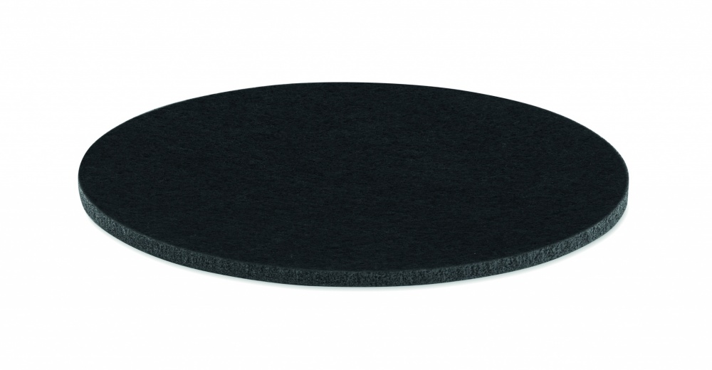 Logo trade corporate gift photo of: Round coaster in RPET felt