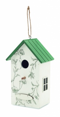 Logo trade promotional product photo of: Bird house in plywood