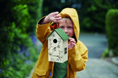 Logo trade corporate gifts image of: Bird house in plywood