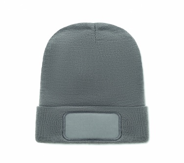 Logo trade promotional product photo of: Unisex beanie RPET polyester