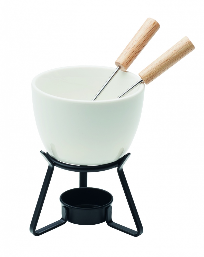 Logo trade business gifts image of: Ceramic fondue set 240 ml