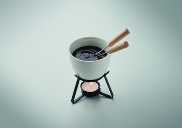 Logotrade advertising product image of: Ceramic fondue set 240 ml