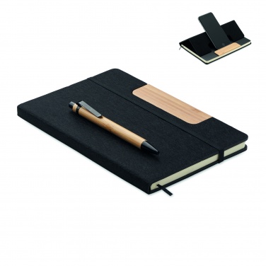 Logotrade promotional merchandise image of: A5 RPET notebook set