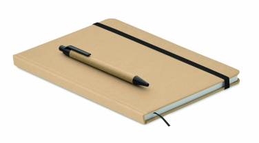 Logotrade promotional item image of: A5 notebook in recycled carton