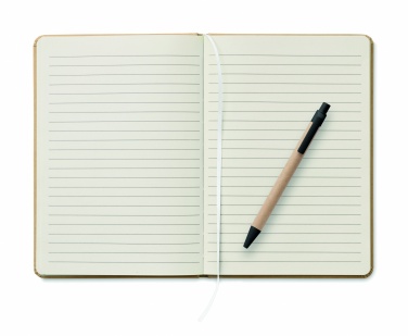 Logo trade promotional items image of: A5 notebook in recycled carton