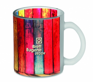 Logotrade advertising products photo of: Glass sublimation mug 300ml