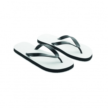 Logotrade promotional product image of: Sublimation beach slippers