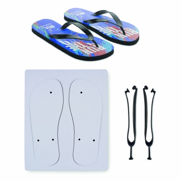 Logotrade promotional item image of: Sublimation beach slippers