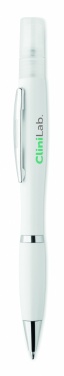 Logo trade corporate gifts picture of: Push button antibacterial pen