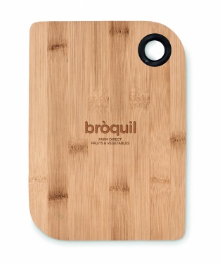 Logo trade promotional giveaways image of: Bamboo cutting board BAYBA CLEAN