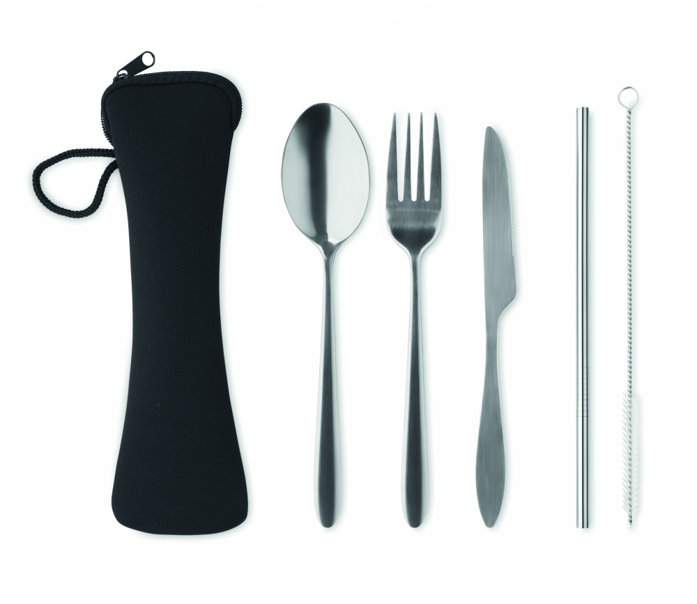 Logotrade promotional merchandise image of: Cutlery set stainless steel