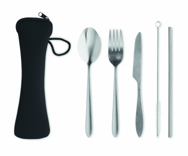 Logotrade corporate gift image of: Cutlery set stainless steel