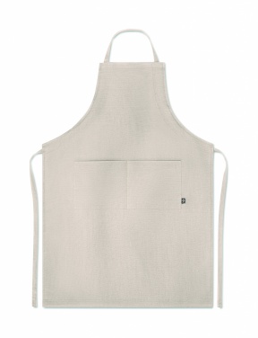 Logotrade promotional giveaway image of: Hemp adjustable apron 200 gr/m²