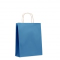 Medium Gift paper bag  90 gr/m², Blue