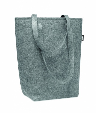 Logotrade promotional gift picture of: RPET felt shopping bag