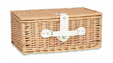 Logotrade corporate gift image of: Wicker picnic basket 2 people